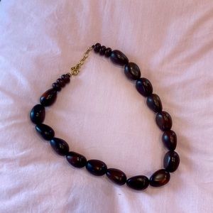 Kenzo Black Necklace